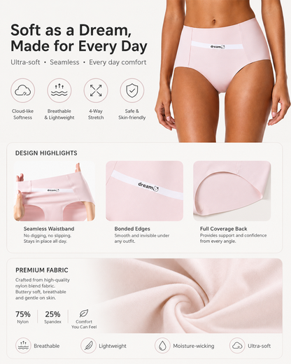 Seamless Lightweight Ice Silk Panties