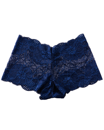 Sexy Low-Rise Lace Seamless Panties with Cotton Crotch
