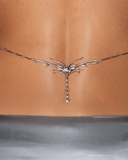 2-Packs Sexy Delicate Chain Rhinestone Totem Waist Chain
