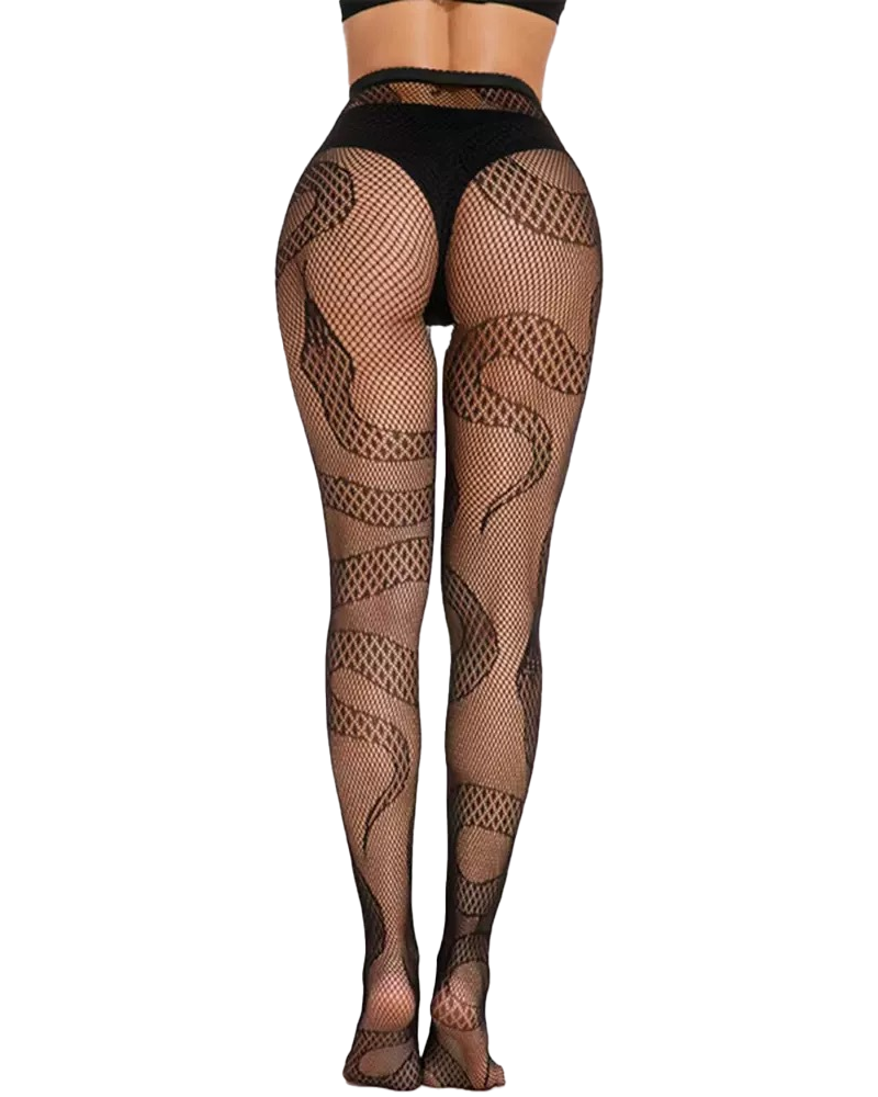 3-Pack Halloween Fishnet Tights Mixed Pattern Set