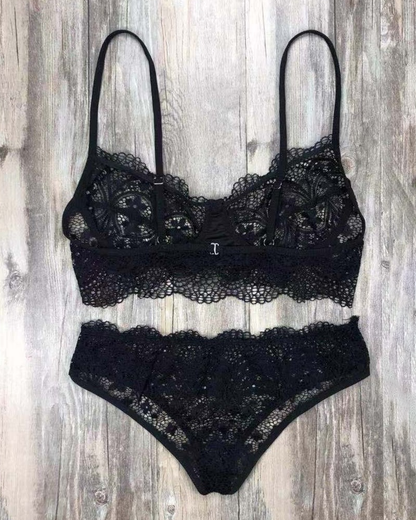 Sexy Lace Bralette Set