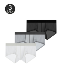 White+Light Gray+Black(3-Pack)