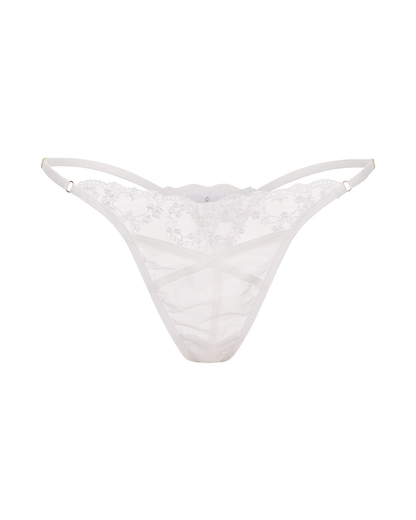 Underwire Push-Up Mesh Lace Spliced Fitted Nightgown