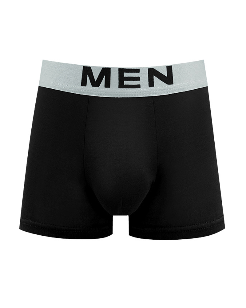 4 Packs Men's Fashion Ice Silk Sports Boxer Briefs