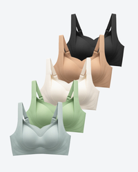 1 Blue+1 Green+1 Nude+1 Khaki+1 Black