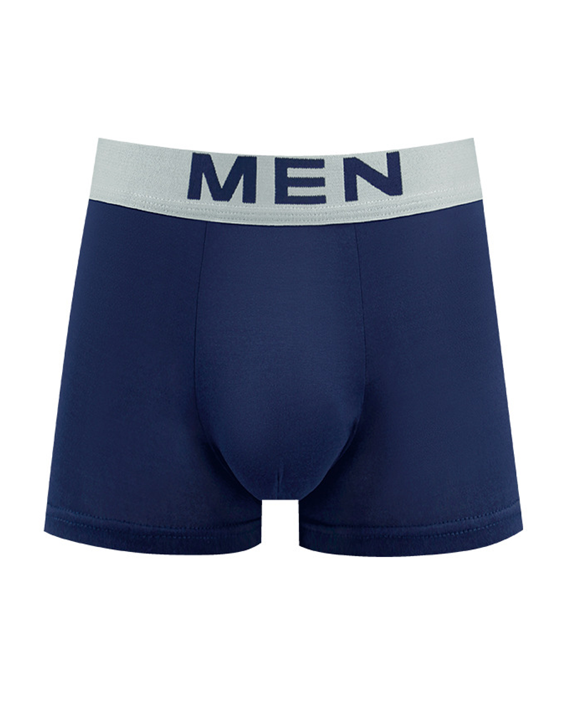 4 Packs Men's Fashion Ice Silk Sports Boxer Briefs