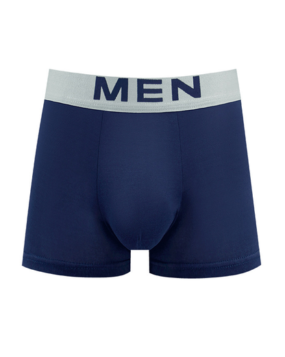 4 Packs Men's Fashion Ice Silk Sports Boxer Briefs