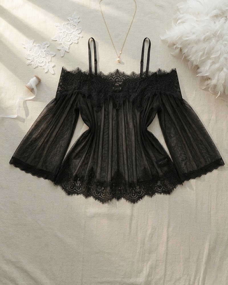 Sexy Sheer Lace Sleepwear