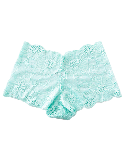 Sexy Low-Rise Lace Seamless Panties with Cotton Crotch