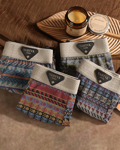 Ethnic Style Comfortable Mid-Rise Cotton Boxer Briefs