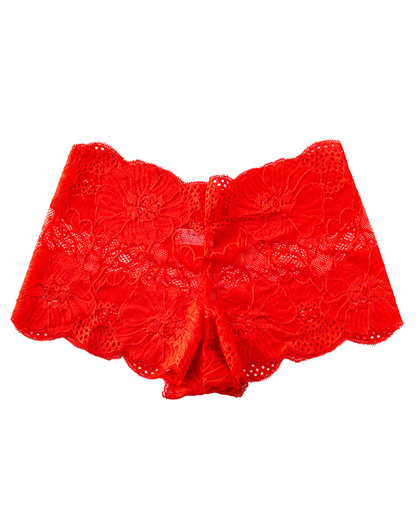 Sexy Low-Rise Lace Seamless Panties with Cotton Crotch
