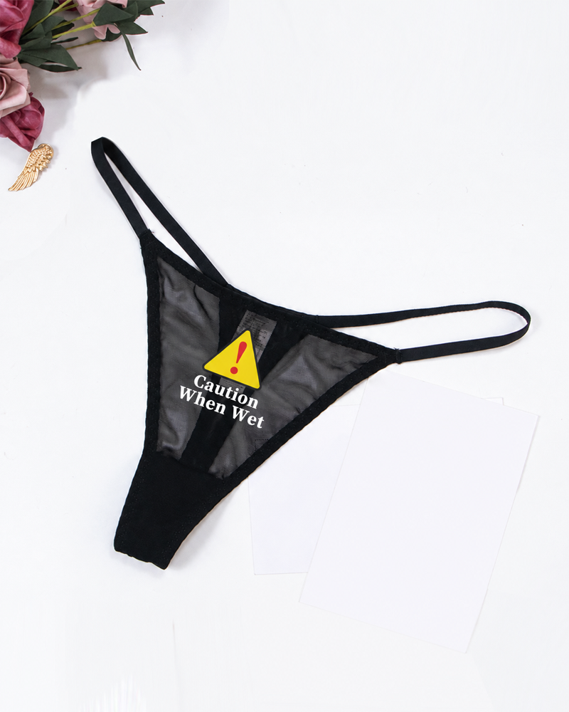 3-Pack Low-Rise String Thong Panties – Solid & Mixed Print Sets