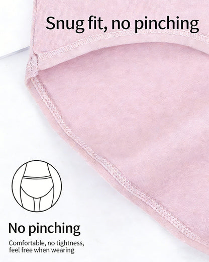 Women's Pure Cotton Stretch Mid-waist Soft Panties
