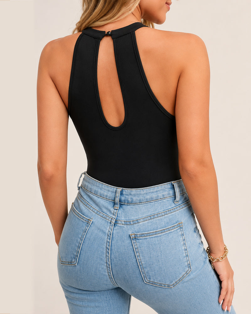 Sexy Backless See-through Mesh Bodysuit