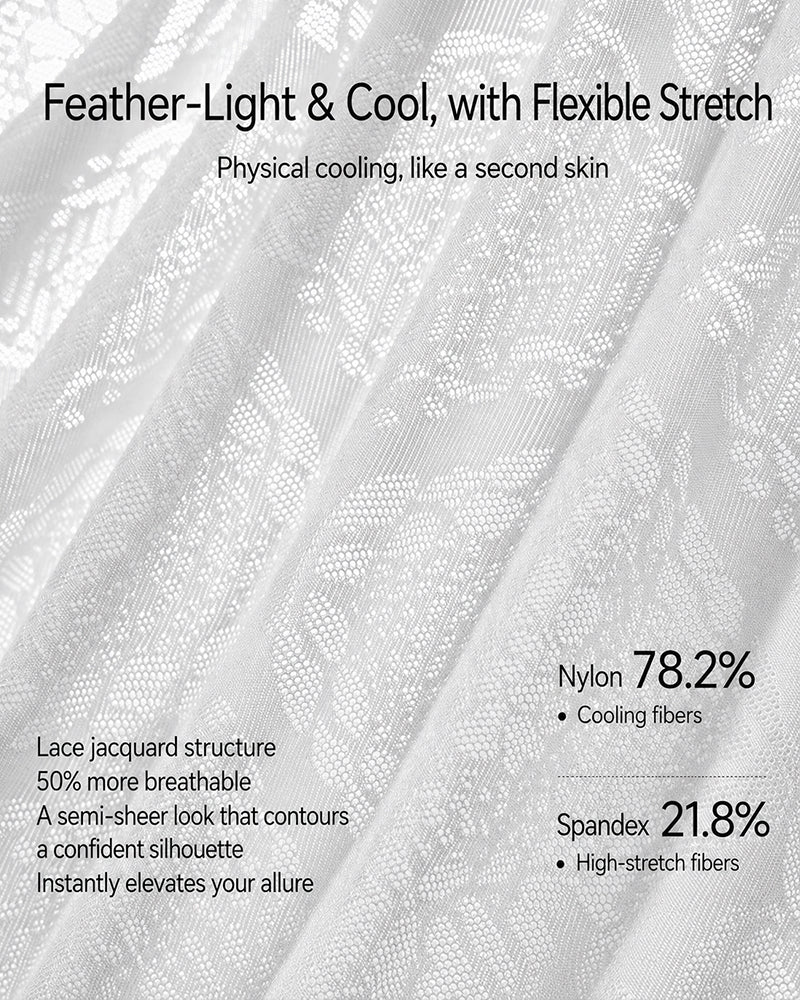 Men's Ultra-thin Lace Breathable Mesh Boxer Briefs